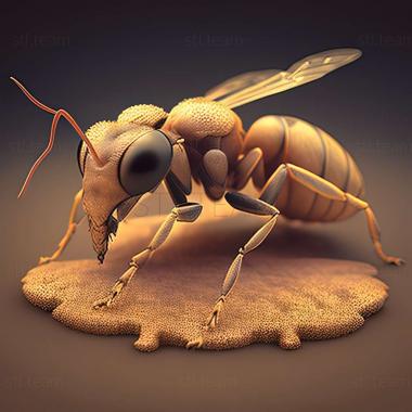 3D модель Lasius capitatus (STL)